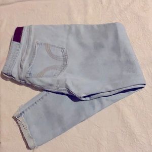 Hollister Low Rise Super Skinny Crop Jeans